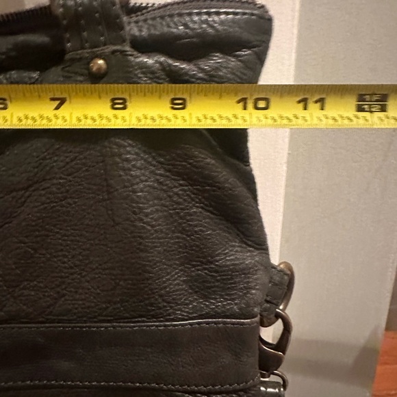 Zadig Voltaire gorgeous dark bottle green leather purse. - Picture 8 of 14